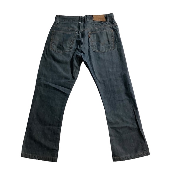 Levi’s 562 Men’s Red Tab Boot Cut Fit Blue Jeans Size 32 / 28 - Picture 2 of 8
